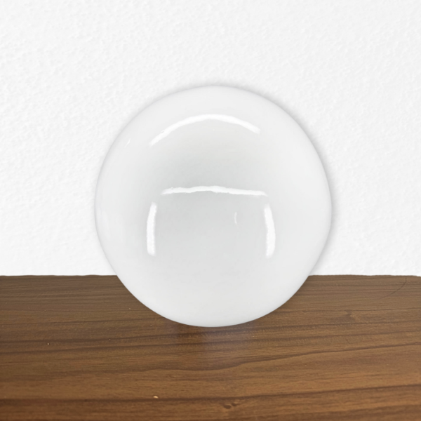 BOLA DECORATIVA (MASTER) EM PORCELANA BRANCA